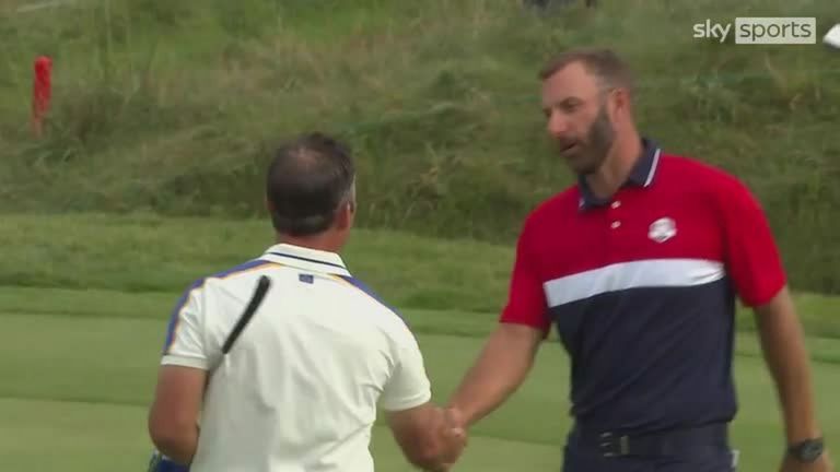 Una mirada a lo mejor de la acción del último día de la 43.ª Ryder Cup en Whistling Straits en Wisconsin