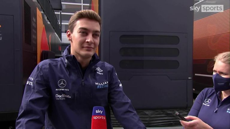 George Russell reflects on his first but unusual debut F1 podium at Spa and talks 2022.
