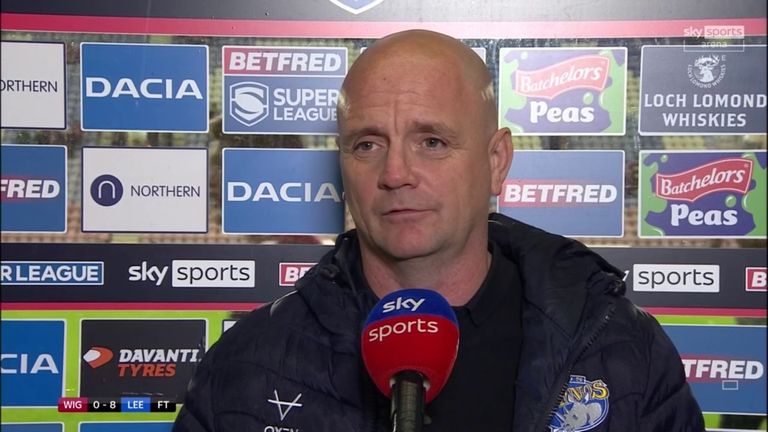 Leeds Rhinos head coach Richard Agar was thrilled with their defensive resilience as they held Wigan scoreless in their Super League play-off eliminator