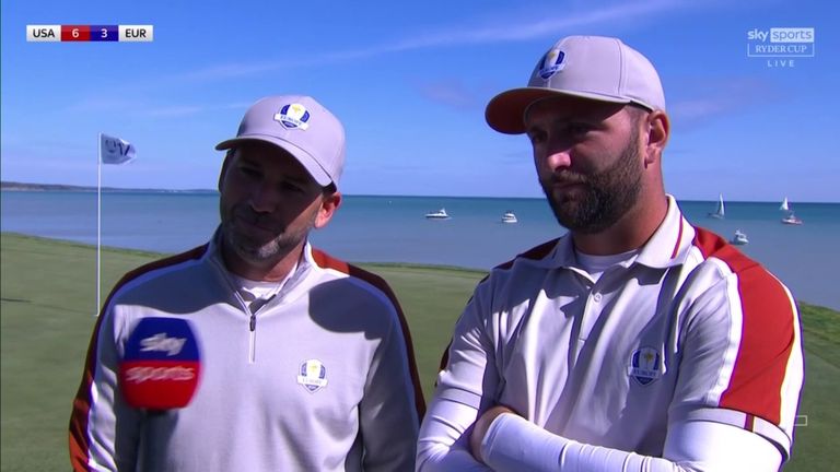 Jon Rahm and Sergio Garcia reflect on their impressive comeback and much-needed victory over Brooks Koepka and Daniel Berger