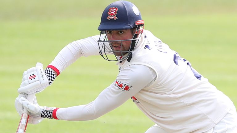 Sir Alastair Cook batted with Nick Browne with both scoring hundreds