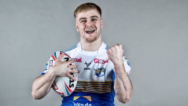 22-year-old Sutcliffe says Leeds have shaped him, but he is excited to get going at Cas