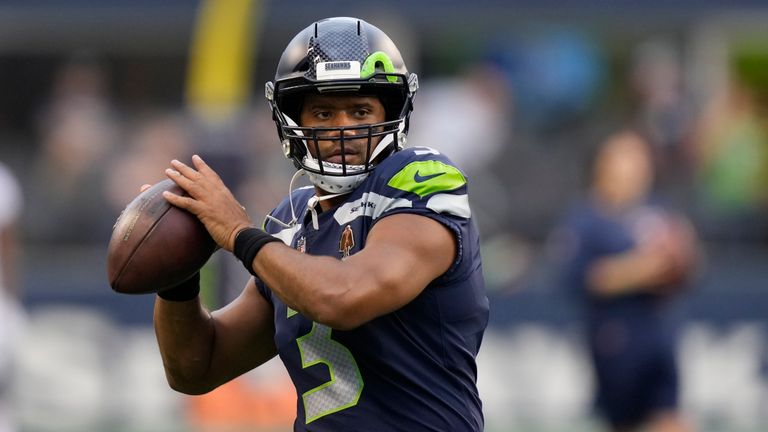 Seahawks quarterback Russell Wilson was rumoured to want a trade out of Seattle but is back for the 2021 season