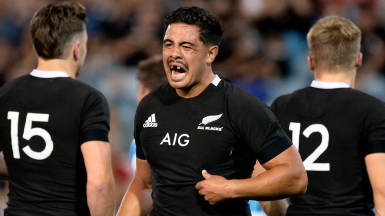 Anton Lienert-Brown has recovered from a hamstring injury to come in as one of three All Blacks changes 