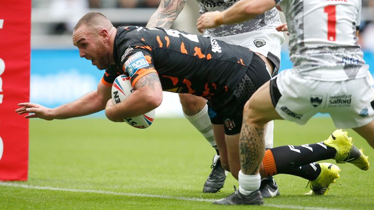Daniel Smith was among the try-scorers for Castleford