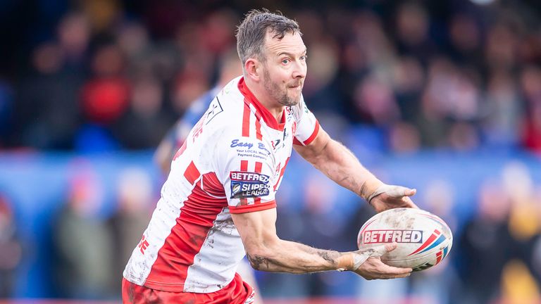 Danny McGuire spent his final two seasons as a player in a Hull KR shirt