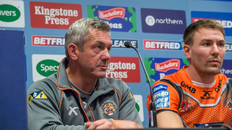 Head coach Daryl Powell and captain Michael Shenton are both departing Castleford 