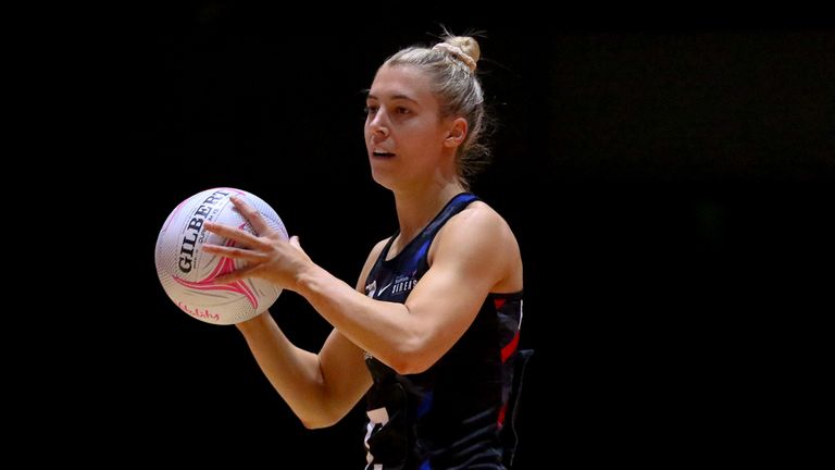 Gia Abernethy has called time on her elite netball career (Image credit - Ben Lumley)