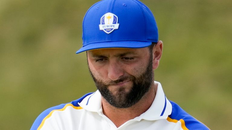 Le n°1 mondial Jon Rahm faisait partie des joueurs européens battus lors de la dernière journée 