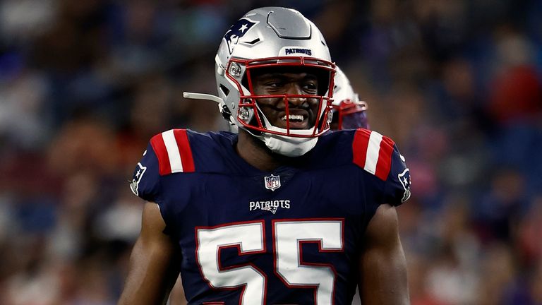 The Patriots have high hopes for linebacker Josh Uche