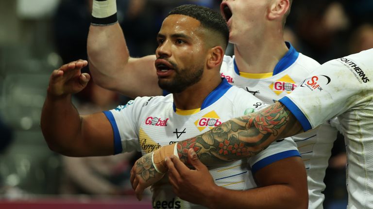 Kruise Leeming was the hero for Leeds against Hull FC