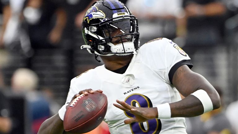 Inside The Huddle's Will Blackmon discusses Lamar Jackson's two fumbles in the Baltimore Ravens' season-opening defeat to the Las Vegas Raiders