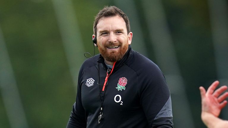 England attack coach Martin Gleeson was speaking to media on Tuesday 