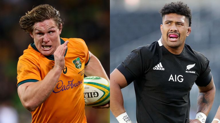 Michael Hooper and Ardie Savea will lead Australia and New Zealand respectively in Perth on Sunday 