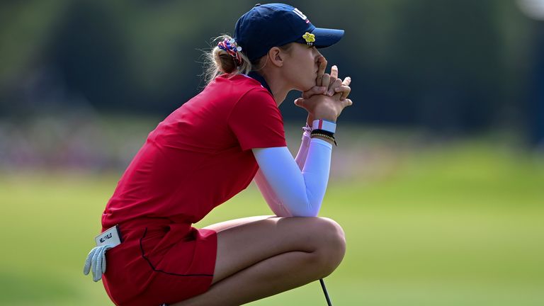 Nelly Korda lost two of her three matches over the opening two days