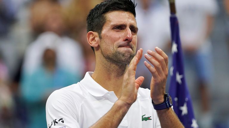 Djokovic gushed over the support he received from the New York crowd