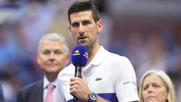 Novak Djokovic had won his previous 27 Grand Slam matches this year