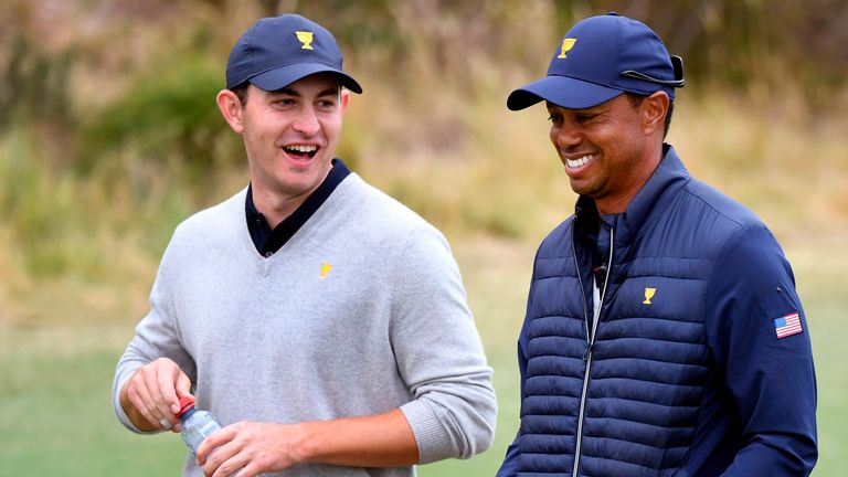 Cantlay et Tiger Woods à la Presidents Cup 2019