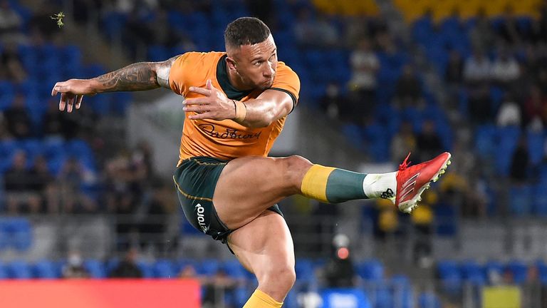 Quade Cooper proved the hero as a phenomenal last-gasp kick beat South Africa in the Rugby Championship