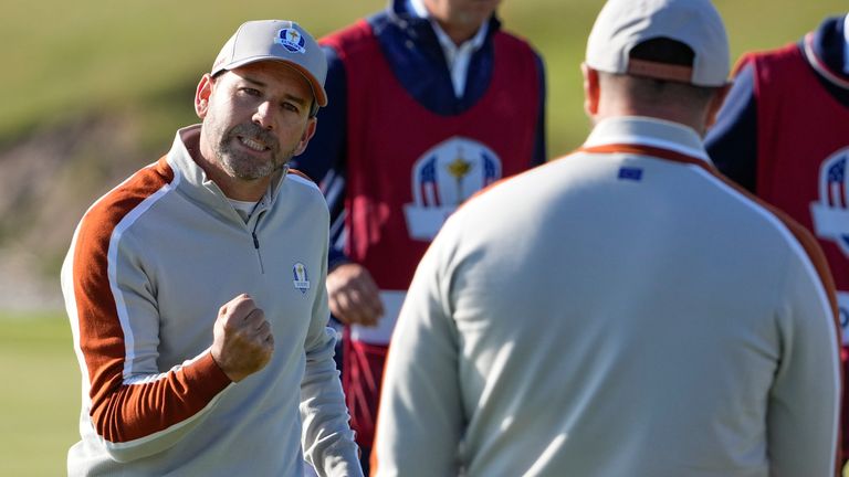 Sergio Garcia won three out of three with Rahm