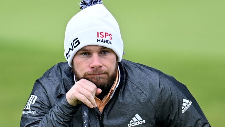 Tyrrell Hatton claimed a four-shot victory in Abu Dhabi in 2021