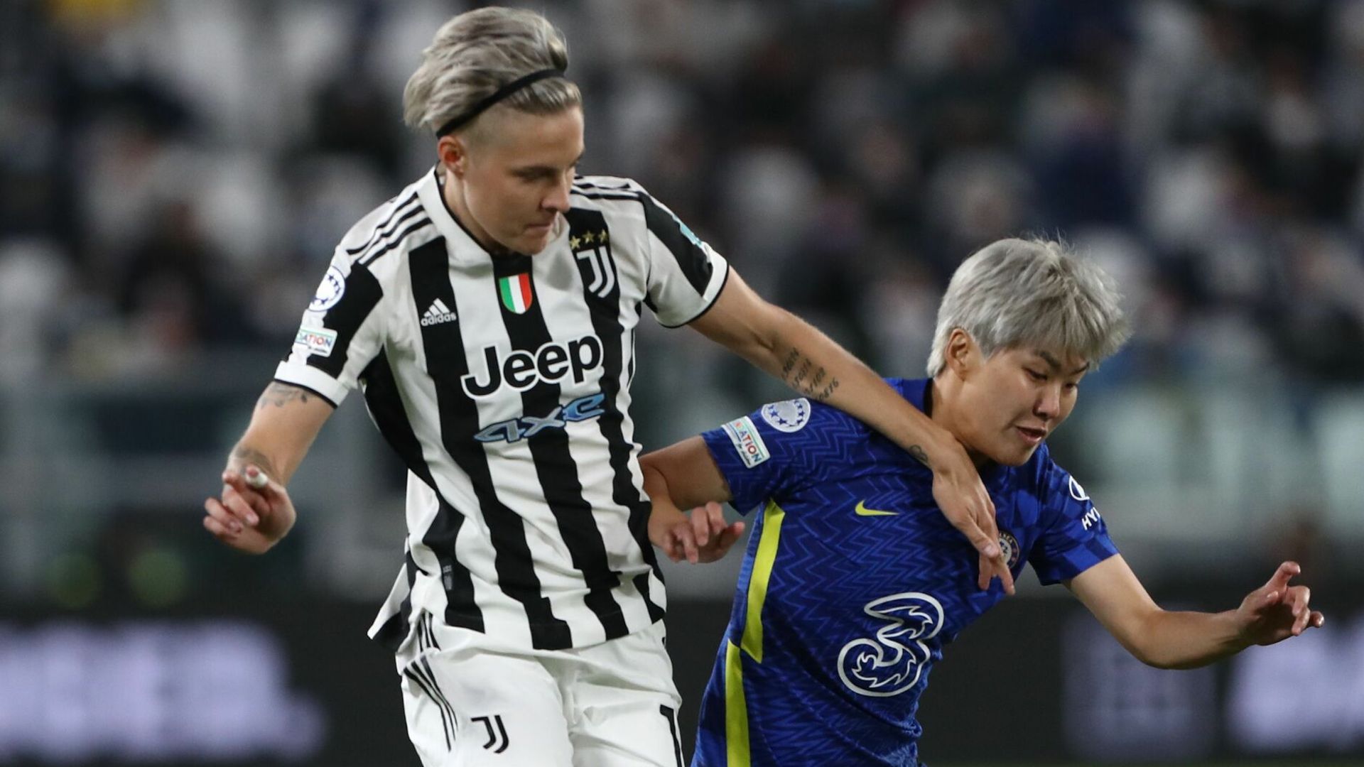 Juventus Women equalise vs Chelsea Women LIVE!