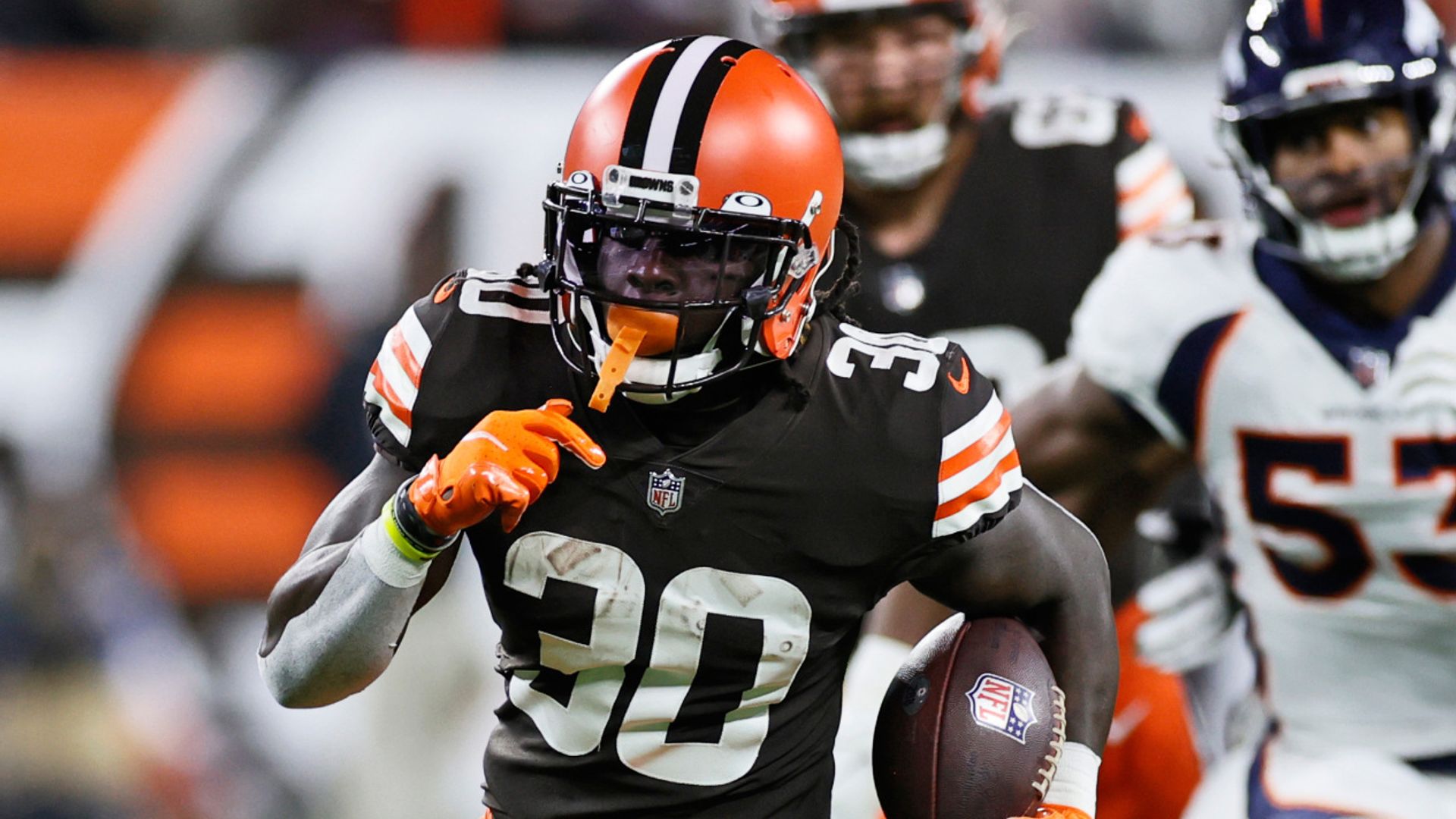 Injury-hit Browns bounce back to beat Broncos