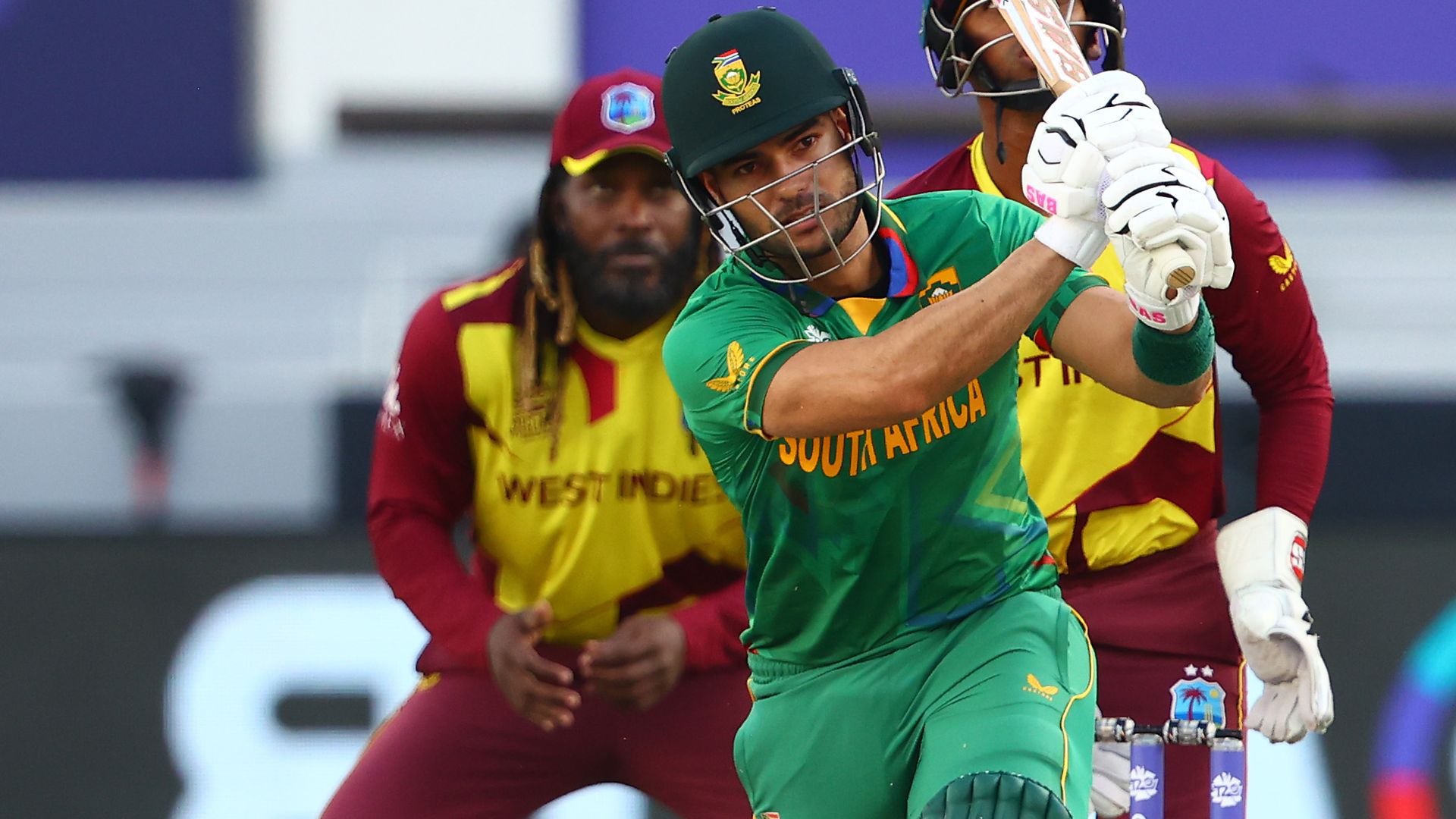 Scorecard: South Africa vs West Indies, T20 World Cup