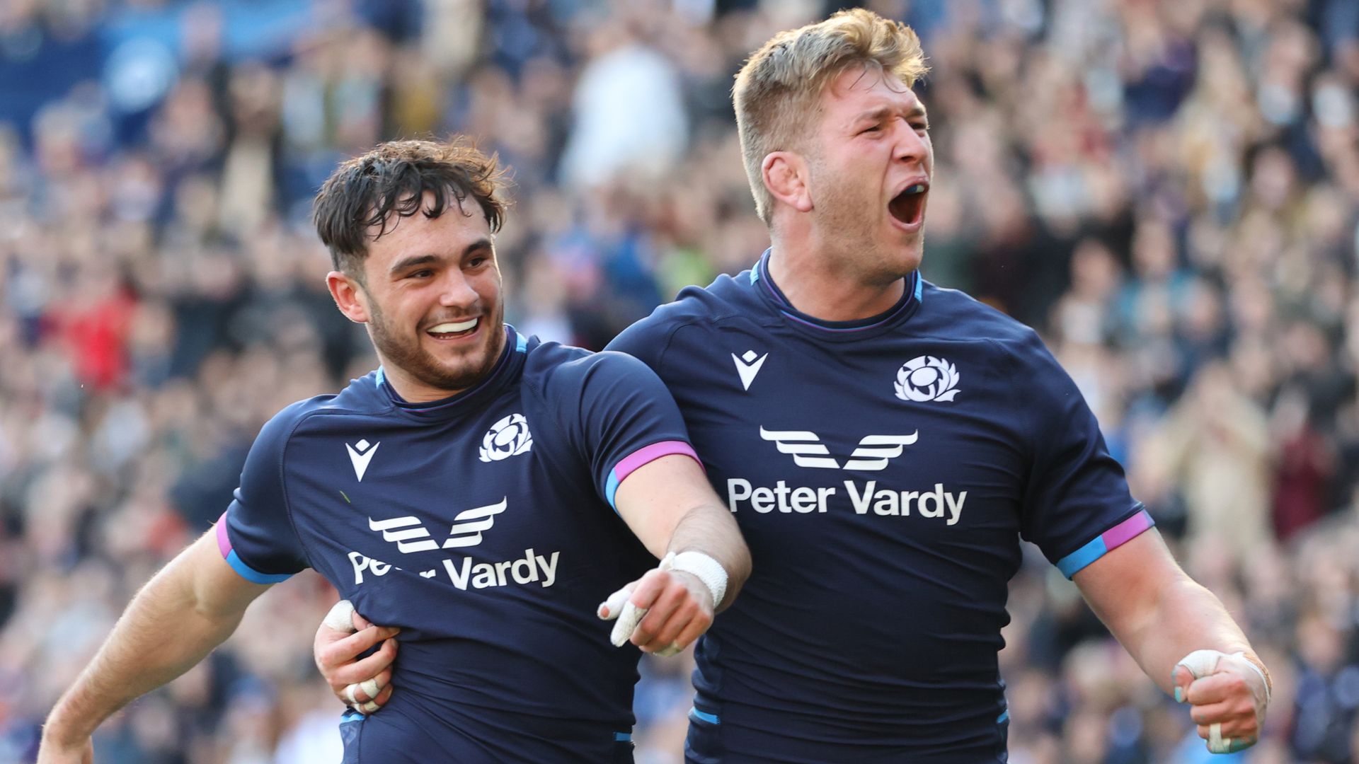 Scotland hammer Tonga