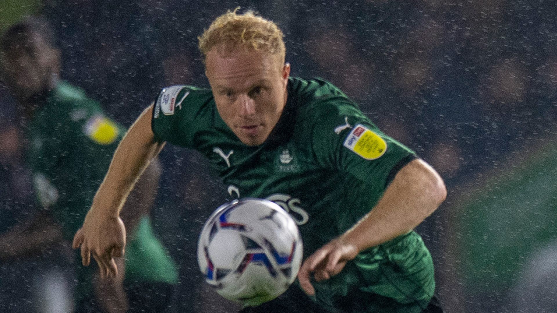 Plymouth's chaotic goal on waterlogged pitch!
