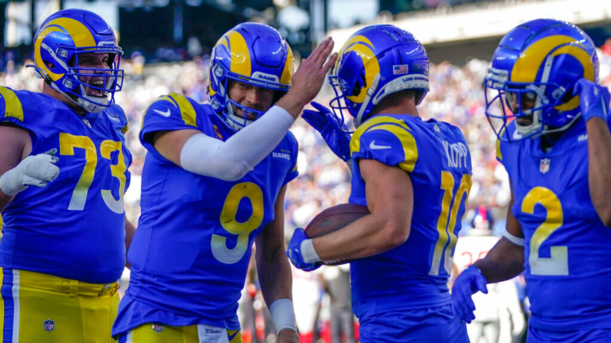 Rams' 28-19 victory over Detroit Lions by the numbers - Los