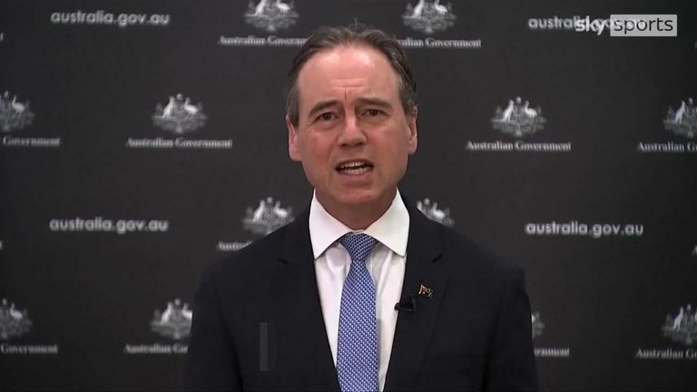 Le ministre australien de la Santé, Greg Hunt, espère que la série Ashes se poursuivra en décembre malgré les questions concernant les restrictions sur les coronavirus pour les joueurs anglais