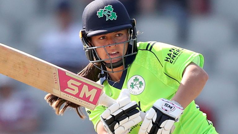 Ireland's Amy Hunter became the world's youngest batter to score an ODI century with her unbeaten 121 against Zimbabwe