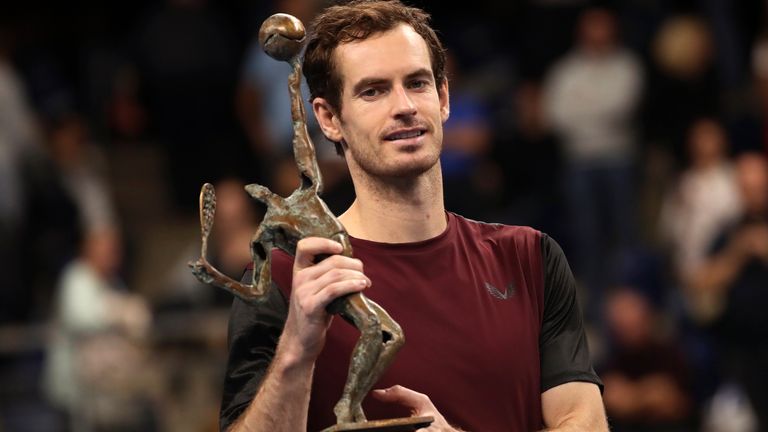 Murray won the European Open in Antwerp two years ago
