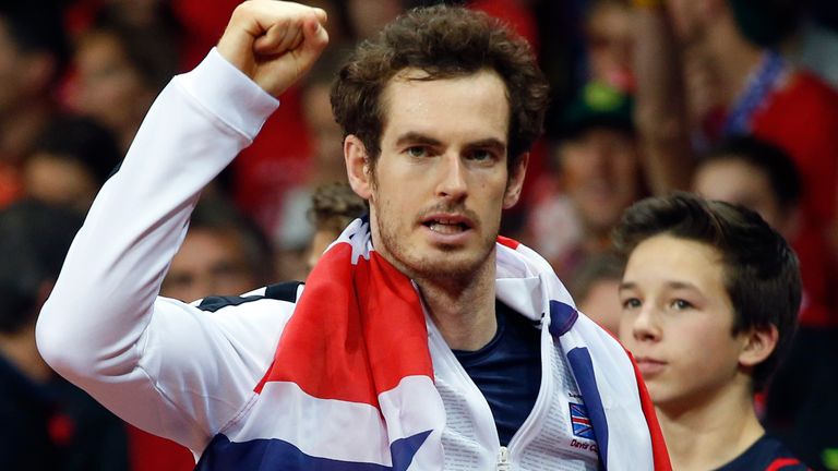 Andy Murray was instrumental in helping Britain lift the Davis Cup title against Belgium in 2015