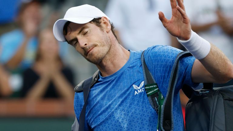 The Scot was beaten in a lung-busting match against Alexander Zverev in California last week