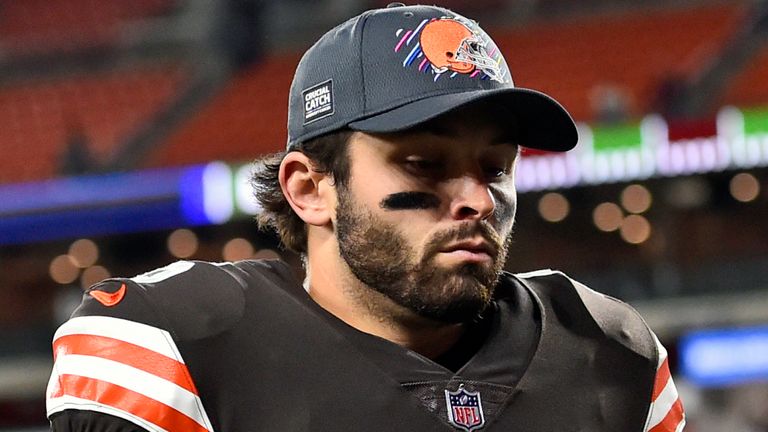 Baker Mayfield's Browns are 3-3 for the season and sit third in the AFC North