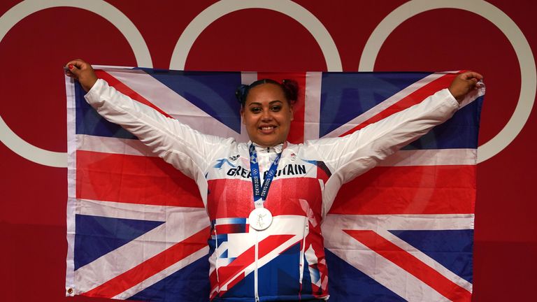 Emily Campbell landed the first women's Olympic weightlifting medal for Great Britain with silver in the +87kg category in Tokyo