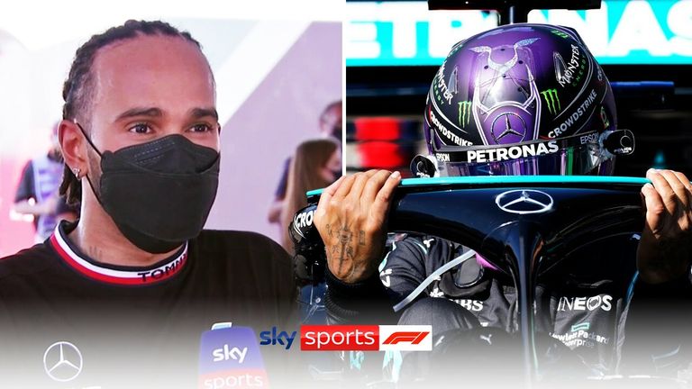 Lewis Hamilton says Mercedes did everything they could to win the race, but ultimately couldn't compete with the pace of the Red Bulls.