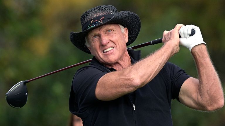 Greg Norman is considering coming out of retirement to play at The Open this summer