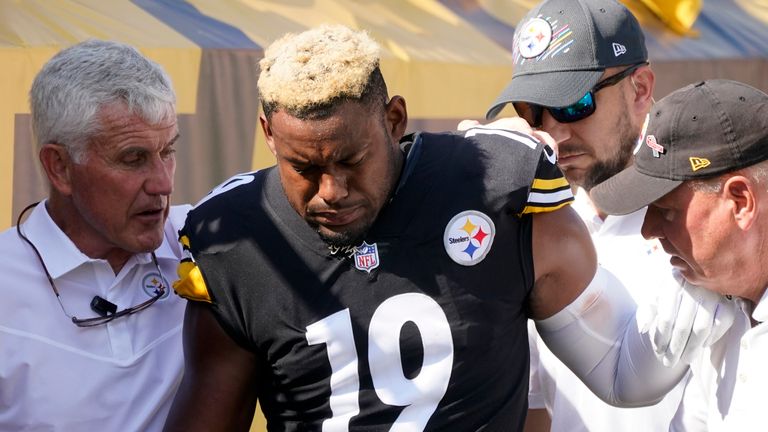 JuJu Smith-Schuster will not return to action this season