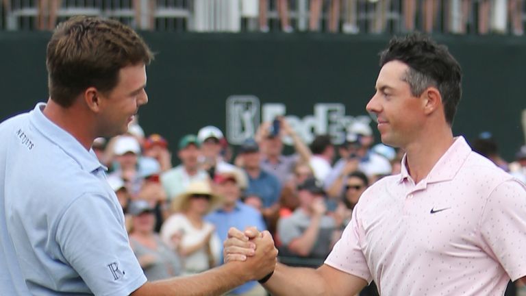 Mitchell impressed McIlroy during the final round at Quail Hollow