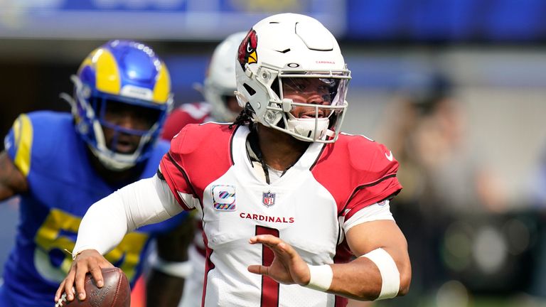 Cardinals QB Kyler Murray earned his first career win over the Rams courtesy of an impressive personal performance