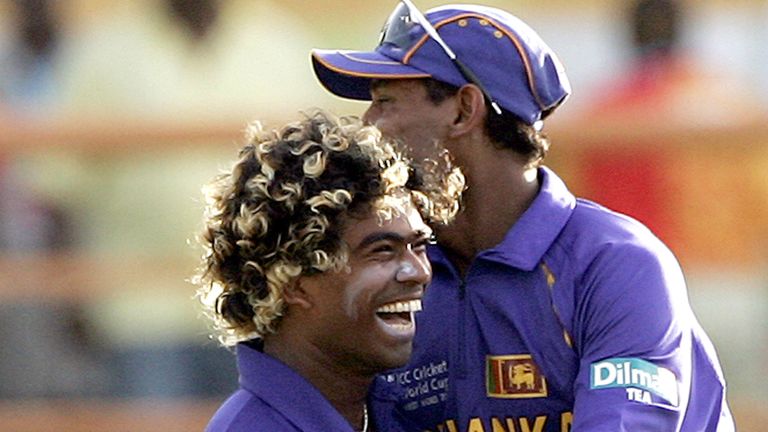 Lasith Malinga claimde vier wickets in vier ballen tegen Zuid-Afrika tijdens het WK 2007