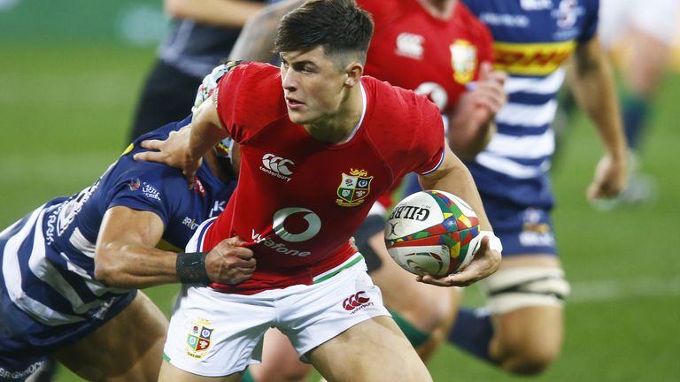 Louis Rees-Zammit scored three tries in four appearances on his first British and Irish Lions tour in the summer