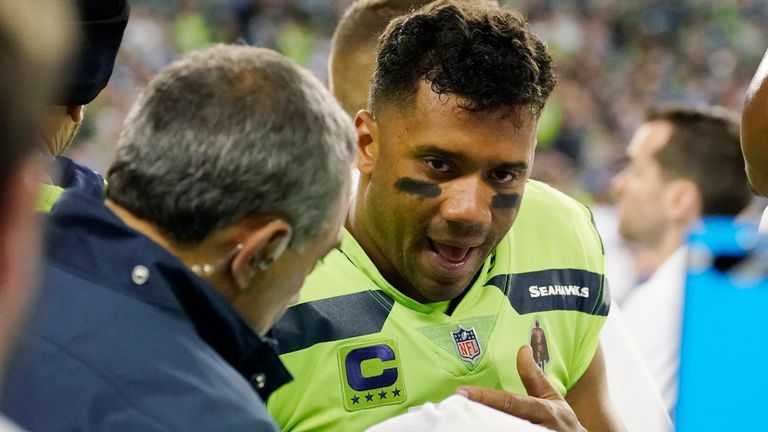 Seattle Seahawks star quarterback Russell Wilson will miss the next few weeks with a finger ingury