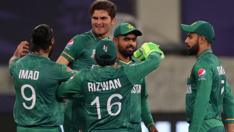 Shaheen Afridi's searing opening spell included the dismissals of Rohit Sharma (0) and KL Rahul (3)