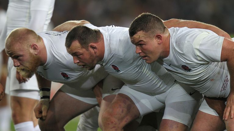 Ex-England international Steve Thompson (centre) is one of a number of former players who are suing World Rugby over brain injuries suffered during their careers