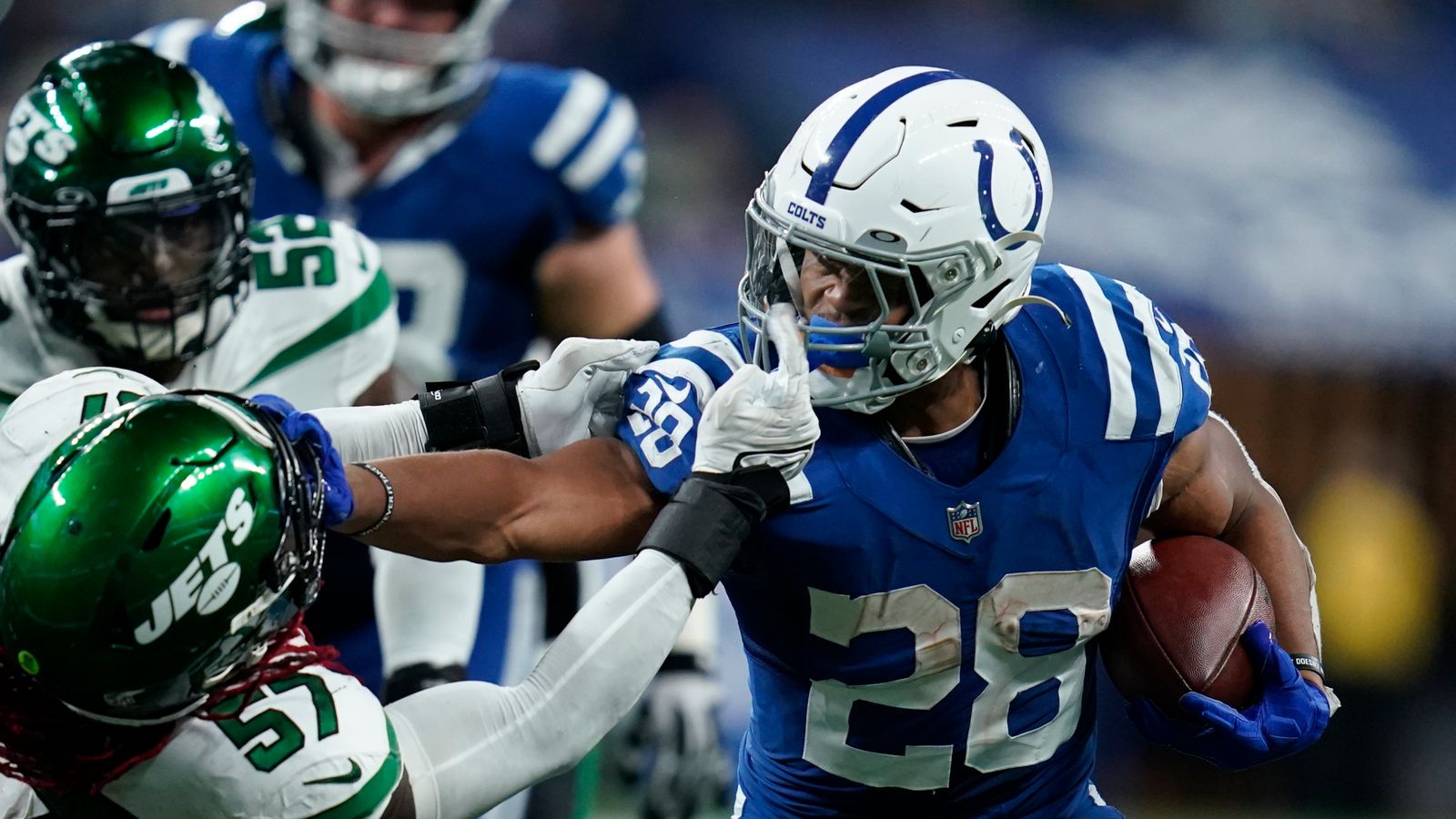 NFL Thursday Night Football  Jets 30-45 Colts: Score and