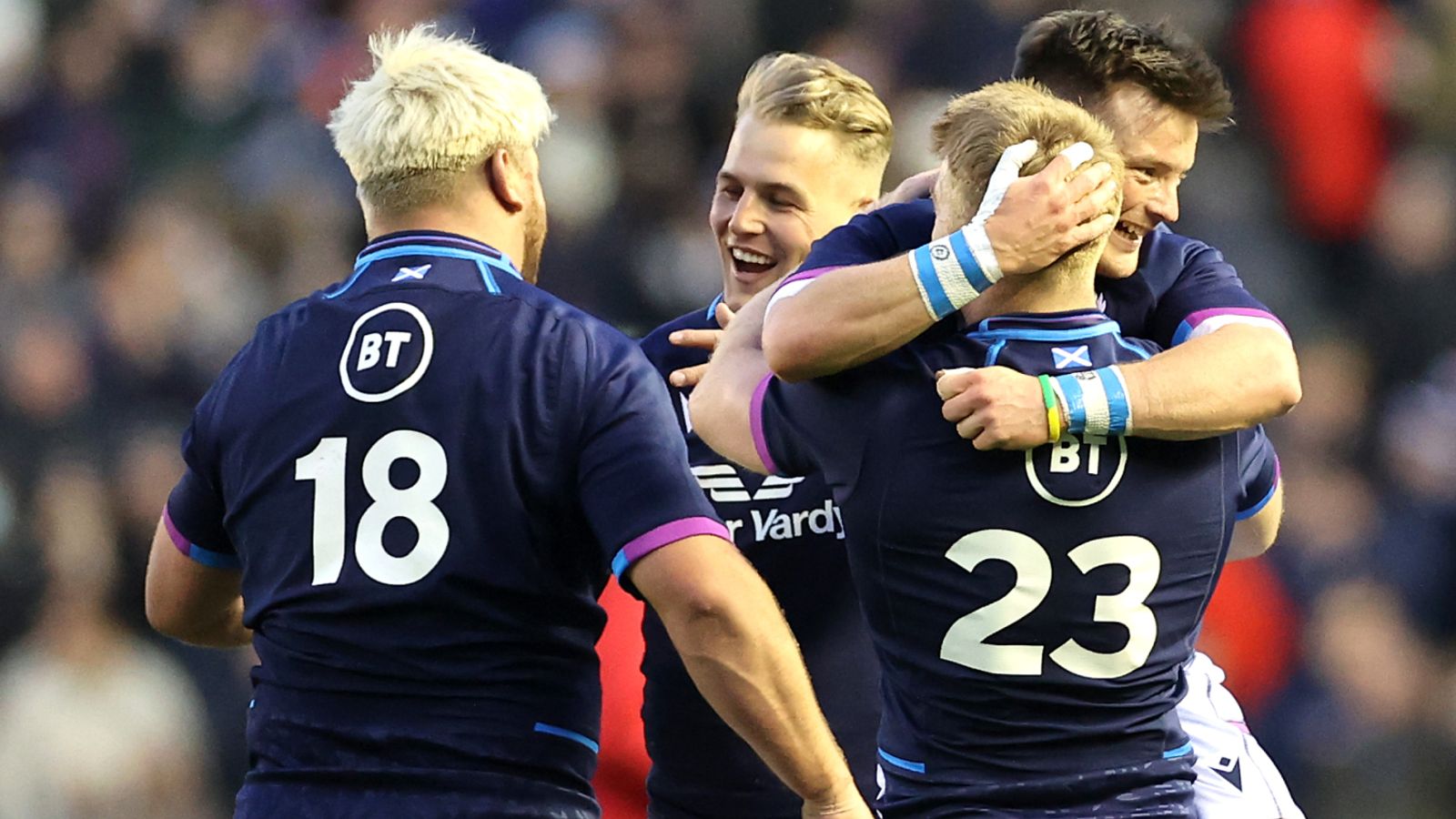 Autumn Nations Series Scotland head coach Gregor Townsend savours win